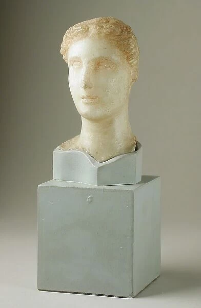 Small Parian Head, Late 3rd century BCE. Creator: Unknown