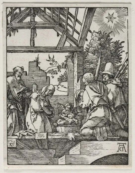 Framed Print : The Small Passion: The Nativity. Creator: Albrecht Dürer (German, 1471-1528) Framed Print : The Small Passion: The Nativity. Creator: Albrecht Dürer (German, 1471-1528)