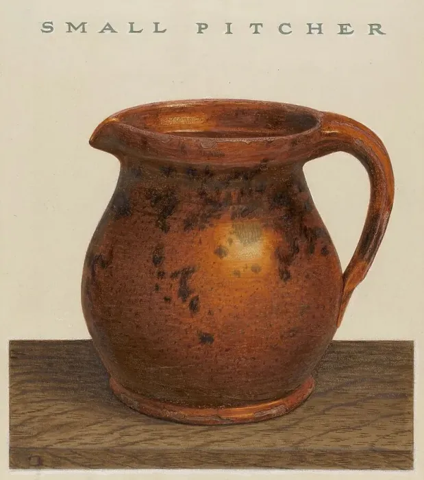 Framed Print : Small Pitcher, c. 1939. Creator: Guido Metelli Framed Print : Small Pitcher, c. 1939. Creator: Guido Metelli