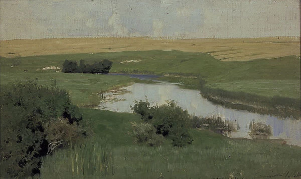 Small River Istra, 1885-1886. Artist: Levitan, Isaak Ilyich (1860-1900)