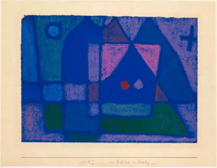 Framed Print : A small room in Venice, 1933. Creator: Klee, Paul (1879-1940) Framed Print : A small room in Venice, 1933. Creator: Klee, Paul (1879-1940)