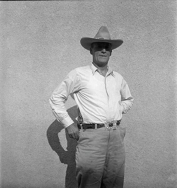 Small town sheriff, Duncan, Arizona, 1936. Creator: Dorothea Lange