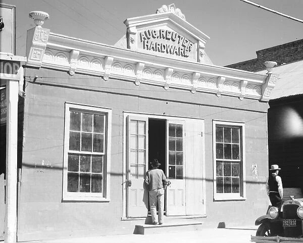 Small town shop front, Louisiana, 1936. Creator: Walker Evans