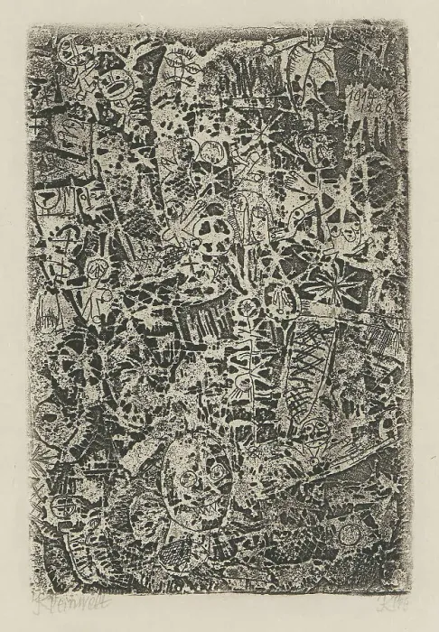 Framed Print : Small World, 1914. Creator: Klee, Paul (1879-1940) Framed Print : Small World, 1914. Creator: Klee, Paul (1879-1940)