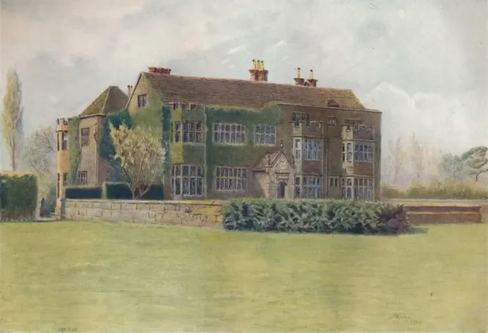 Framed Print : Smallfield Place, 1912, (1914). Artist: Jamess Ogilvy Framed Print : Smallfield Place, 1912, (1914). Artist: Jamess Ogilvy