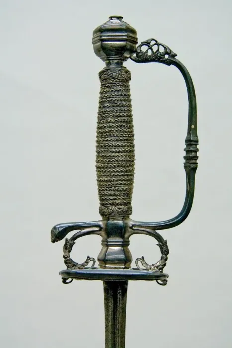 Framed Print : Smallsword, British, probably London, ca. 1700. Creator: Unknown Framed Print : Smallsword, British, probably London, ca. 1700. Creator: Unknown