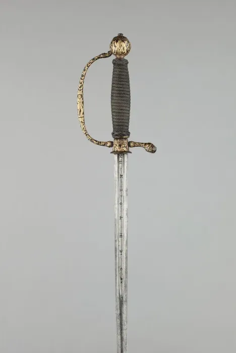 Framed Print : Smallsword for a Child, France, c. 1670. Creator: Unknown Framed Print : Smallsword for a Child, France, c. 1670. Creator: Unknown