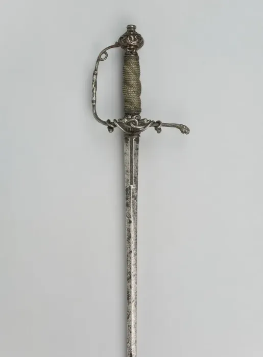 Framed Print : Smallsword, Europe, western, c. 1640 / 60. Creator: Unknown Framed Print : Smallsword, Europe, western, c. 1640 / 60. Creator: Unknown