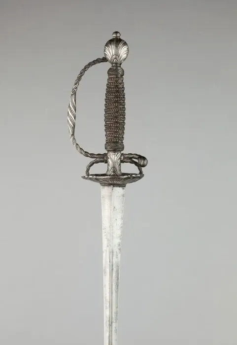 Framed Print : Smallsword, France, c. 1770. Creator: Unknown Framed Print : Smallsword, France, c. 1770. Creator: Unknown