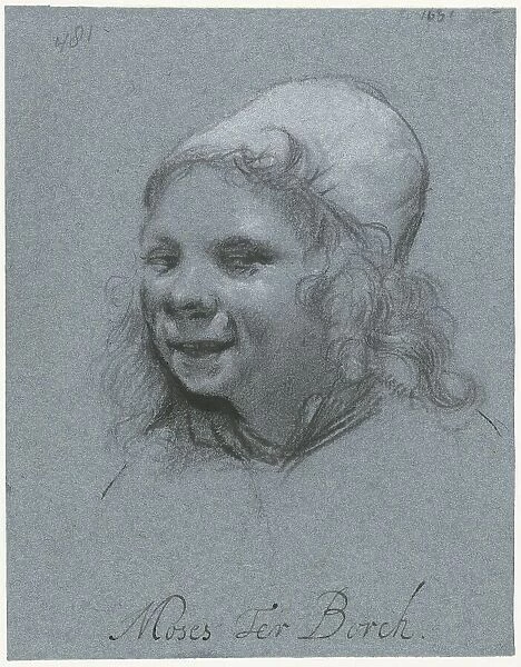 Smiling Self-portrait, from the Side, 1661. Creator: Moses ter Borch