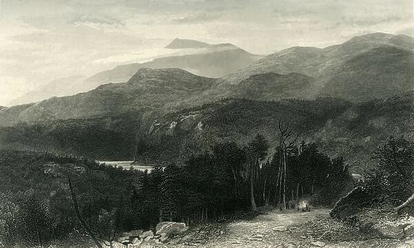 The Smoky Mountains, (North Carolina), 1872. Creator: Robert Hinshelwood