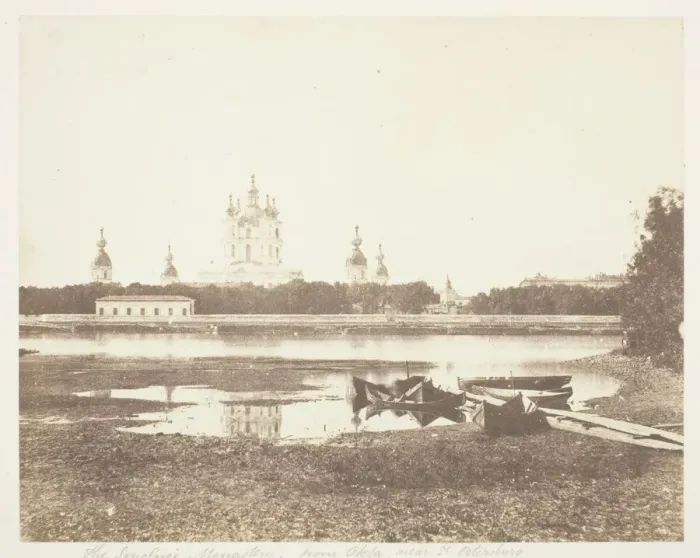 Framed Print : The Smolnoi Monastery, 1851 / 52. Creator: Roger Fenton Framed Print : The Smolnoi Monastery, 1851 / 52. Creator: Roger Fenton