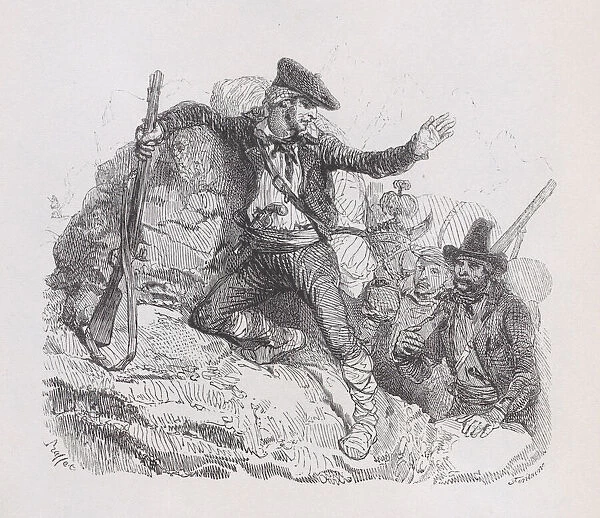 The Smugglers, from The Complete Works of Béranger, 1836