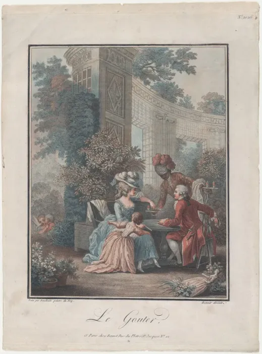 Framed Print : The Snack, 1787-93. Creator: Louis Marin Bonnet Framed Print : The Snack, 1787-93. Creator: Louis Marin Bonnet