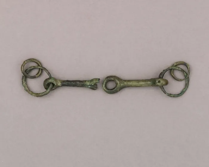 Framed Print : Snaffle Bit, European, ca. 650-475 B. C. Creator: Unknown Framed Print : Snaffle Bit, European, ca. 650-475 B. C. Creator: Unknown
