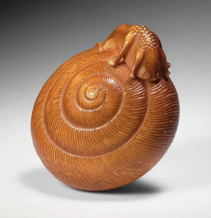 Framed Print : Snail, Late 18th-early 19th century. Creators: Unknown, Seiyodo Tomiharu Framed Print : Snail, Late 18th-early 19th century. Creators: Unknown, Seiyodo Tomiharu