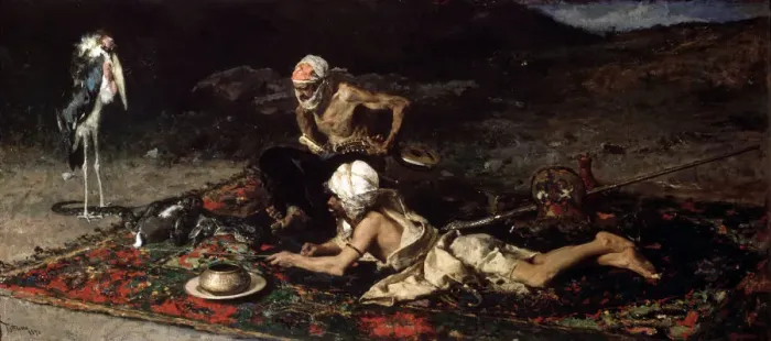 Framed Print : The Snake Charmers, 1870. Artist: Mariano Jose Maria Bernardo Fortuny y Carbo Framed Print : The Snake Charmers, 1870. Artist: Mariano Jose Maria Bernardo Fortuny y Carbo