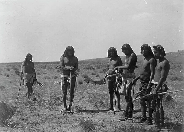 Snake gathering [C]-Hopi, c1907. Creator: Edward Sheriff Curtis
