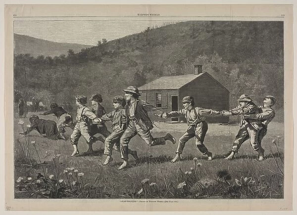 Snap-the-Whip, 1873. Creator: Winslow Homer (American, 1836-1910)
