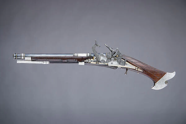 Snaphaunce Pistol Made for Wilhelm, Duke of Kurland, Scottish, dated 1615