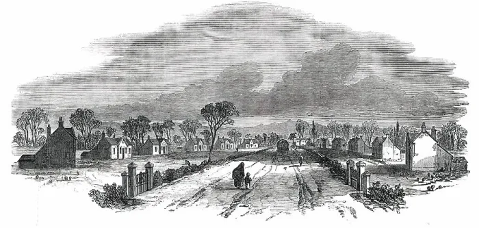 Framed Print : Snig's End - (from the Road), 1850. Creator: Unknown Framed Print : Snig's End - (from the Road), 1850. Creator: Unknown