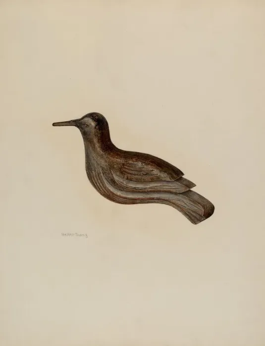 Framed Print : Snipe, 1935 / 1942. Creator: Hester Duany Framed Print : Snipe, 1935 / 1942. Creator: Hester Duany