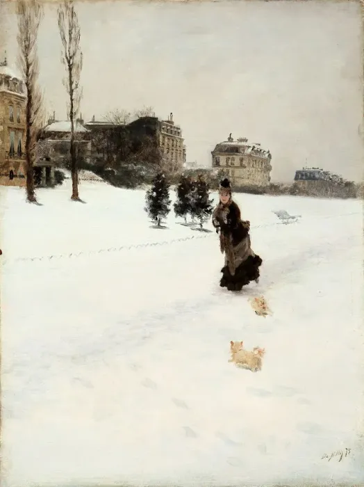Framed Print : On the snow Framed Print : On the snow