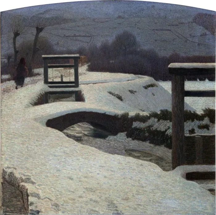 Framed Print : The snow, 1906 Framed Print : The snow, 1906