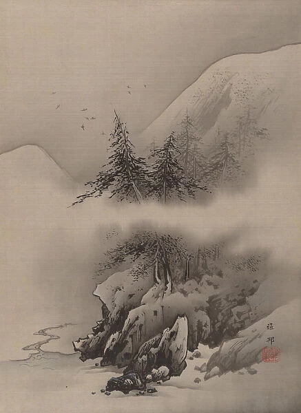 Snow Landscape, ca. 1885-89. Creator: Hashimoto Gaho