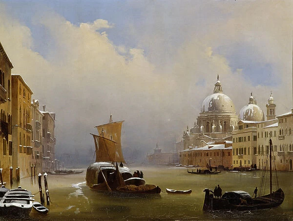 Snow in Venice, 1841