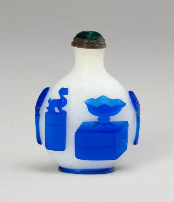 Framed Print : Snuff Bottle with Stem Bowl, Seal, and Books, Qing dynasty (1644-1911), 1750-1800 Framed Print : Snuff Bottle with Stem Bowl, Seal, and Books, Qing dynasty (1644-1911), 1750-1800