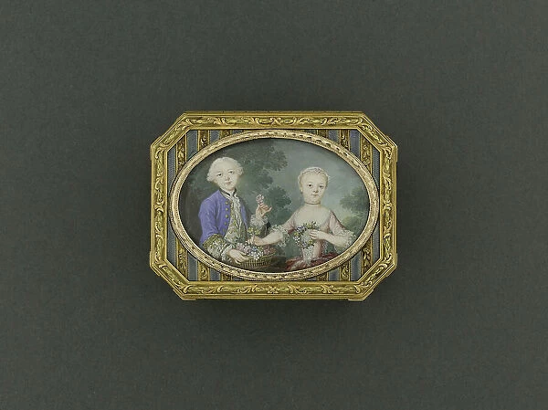 Snuff box, between 1776 and 1777. Creator: Unknown