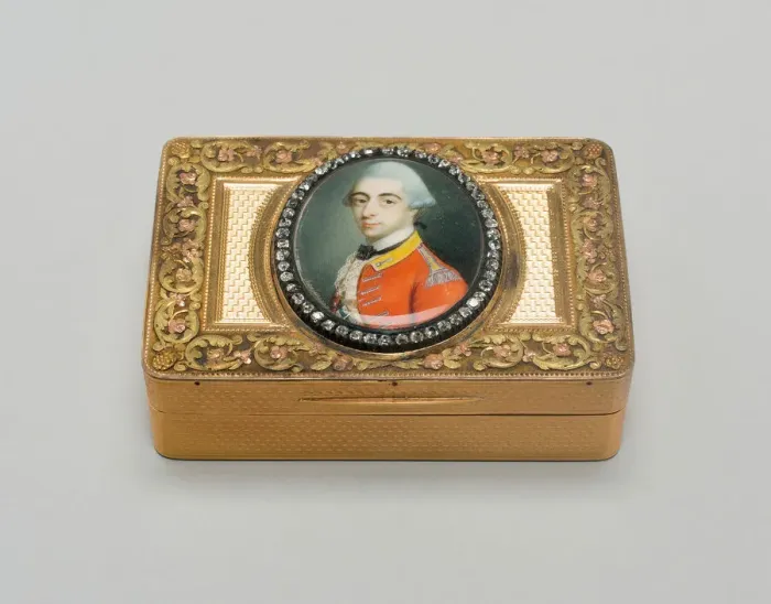 Framed Print : Snuff Box, London, 1818 / 19. Creator: James Scouler Framed Print : Snuff Box, London, 1818 / 19. Creator: James Scouler