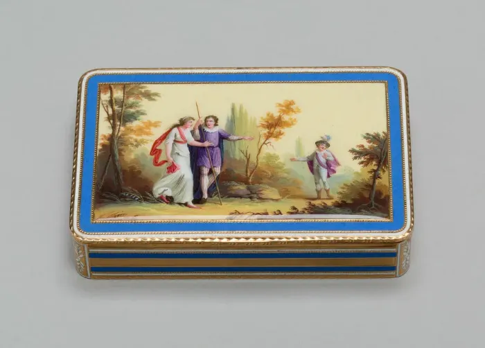 Framed Print : Snuff Box, Switzerland, c. 1800 / 10. Creator: Unknown Framed Print : Snuff Box, Switzerland, c. 1800 / 10. Creator: Unknown