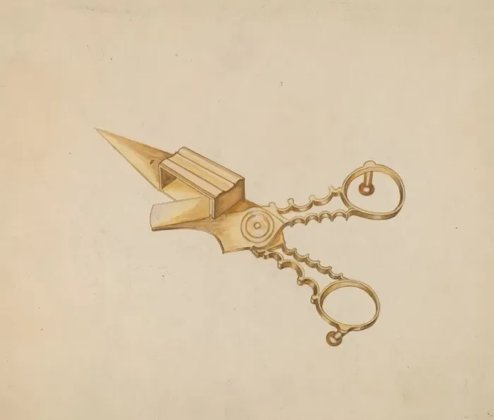 Framed Print : Snuffer, c. 1936. Creator: Hester Duany Framed Print : Snuffer, c. 1936. Creator: Hester Duany