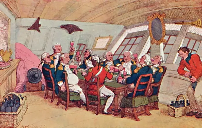 Framed Print : A Snug Cabin, c1810, (1904). Artist: Thomas Rowlandson Framed Print : A Snug Cabin, c1810, (1904). Artist: Thomas Rowlandson