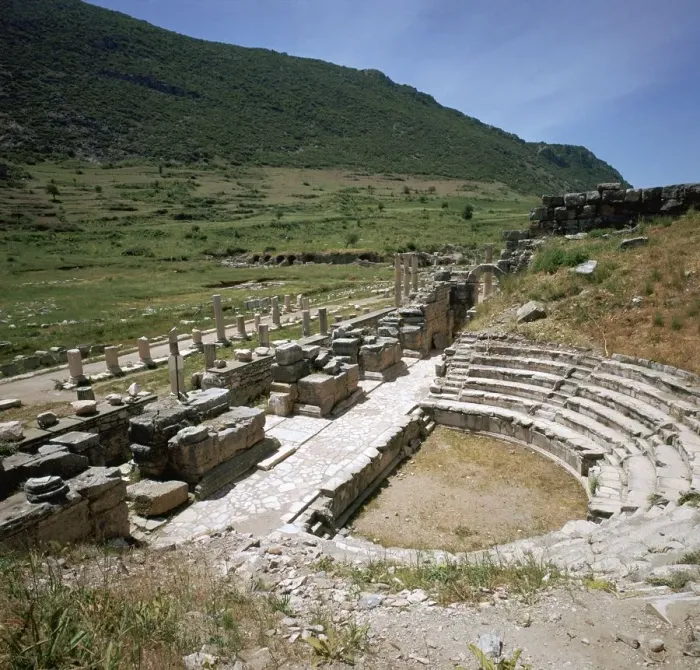 Framed Print : So-called Odeion at Ephesus, 2nd century Framed Print : So-called Odeion at Ephesus, 2nd century