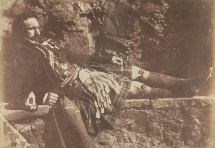 Framed Print : Sobieski Stuart, 1843-47. Creators: David Octavius Hill, Robert Adamson Framed Print : Sobieski Stuart, 1843-47. Creators: David Octavius Hill, Robert Adamson