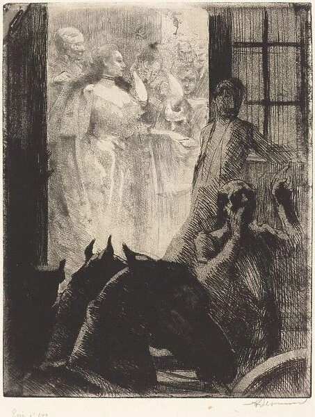 Social Triumph (Le Triomphe mondain), c. 1886. Creator: Paul Albert Besnard