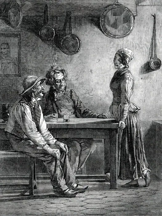 Framed Print : Socialists - painted by E. Armitage, 1850. Creator: Unknown Framed Print : Socialists - painted by E. Armitage, 1850. Creator: Unknown
