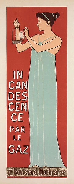 Société Française d'Incandescence par le Gaz (Système Auer), 1896. Creator: Réalier-Dumas, Maurice (1860-1928)