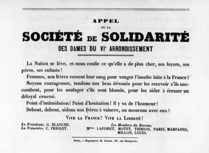 Framed Print : Societe de Solidarite, from French Political posters of the Paris Commune, May 1871 Framed Print : Societe de Solidarite, from French Political posters of the Paris Commune, May 1871