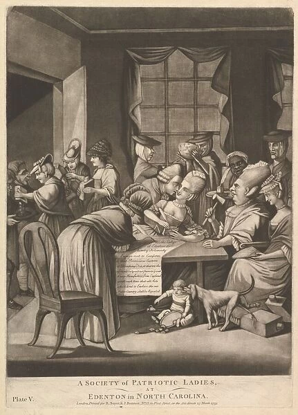 A Society of Patriotic Ladies at Edenton in North Carolina, March 25, 1775