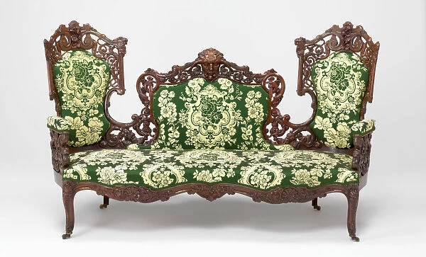 Sofa, 1849 / 54. Creator: Charles A. Baudouine
