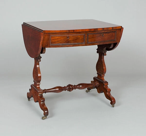 Sofa Table, 1836  /  46. Creator: John and Joseph W. Meeks Company