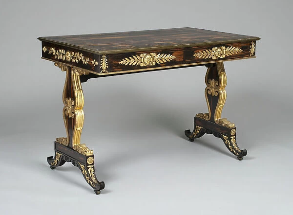 Sofa Table, England, c. 1805. Creator: Unknown