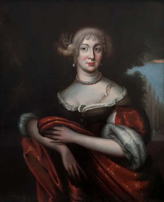 Framed Print : Sofia Amalia, Princess of Nassau-Siegen, c17th century. Creator: Anon Framed Print : Sofia Amalia, Princess of Nassau-Siegen, c17th century. Creator: Anon