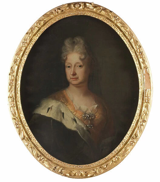 Sofia Charlotta, 1630-1714, Princess of the Palatinate Duchess of Braunschweig-Lüneburg k, 1705. Creator: Johan David Swartz