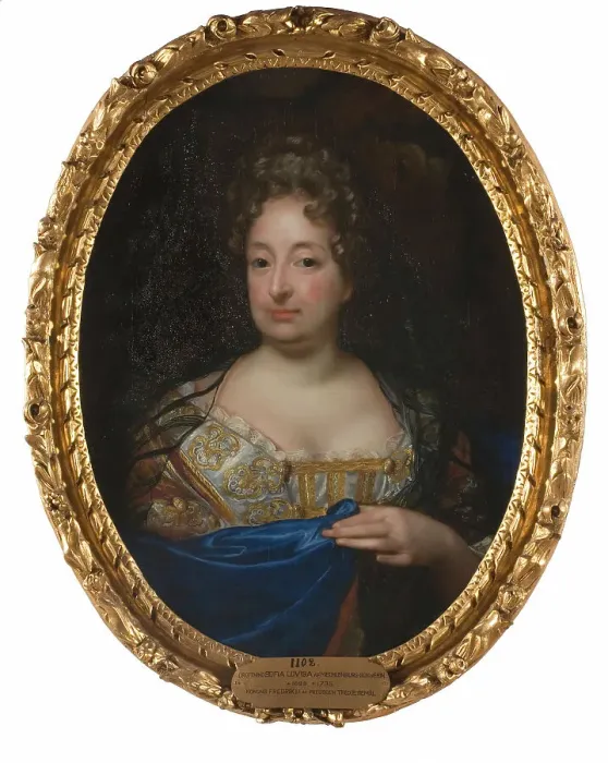 Framed Print : Sofia Charlotta, 1668-1705, Princess of the Palatinate, Duchess of Brunswick-Luneburg, c1700. Creator: David von Krafft Framed Print : Sofia Charlotta, 1668-1705, Princess of the Palatinate, Duchess of Brunswick-Luneburg, c1700. Creator: David von Krafft