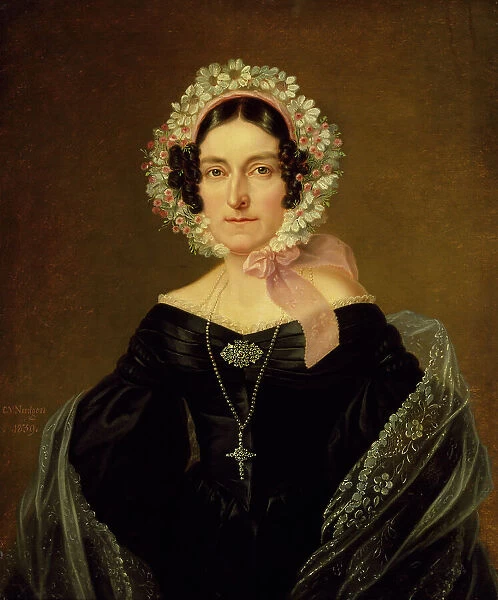 Sofia Magdalena Cantzler, 1839. Creator: Carl Wilhelm Nordgren